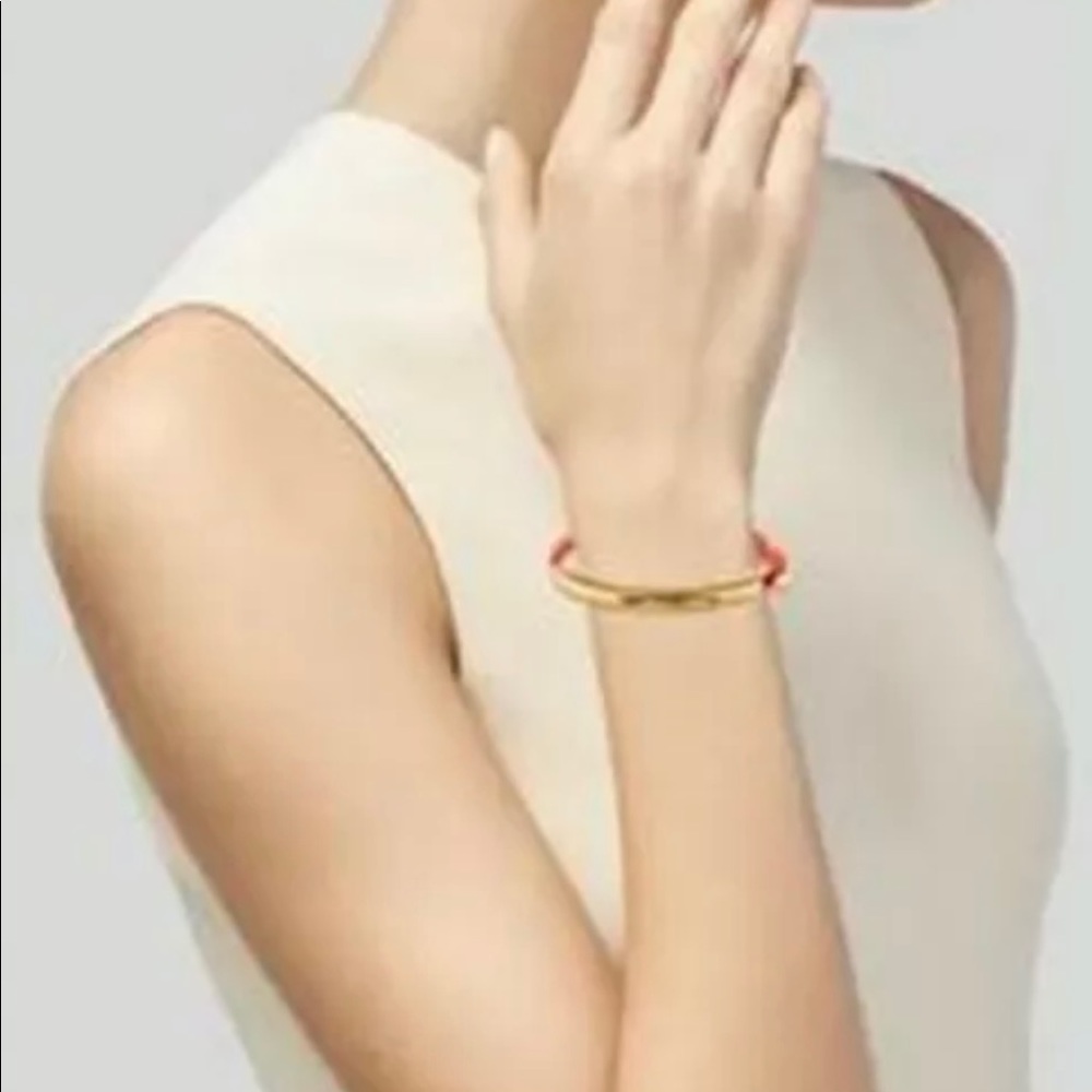 India Hicks the hook gold plated bracelet